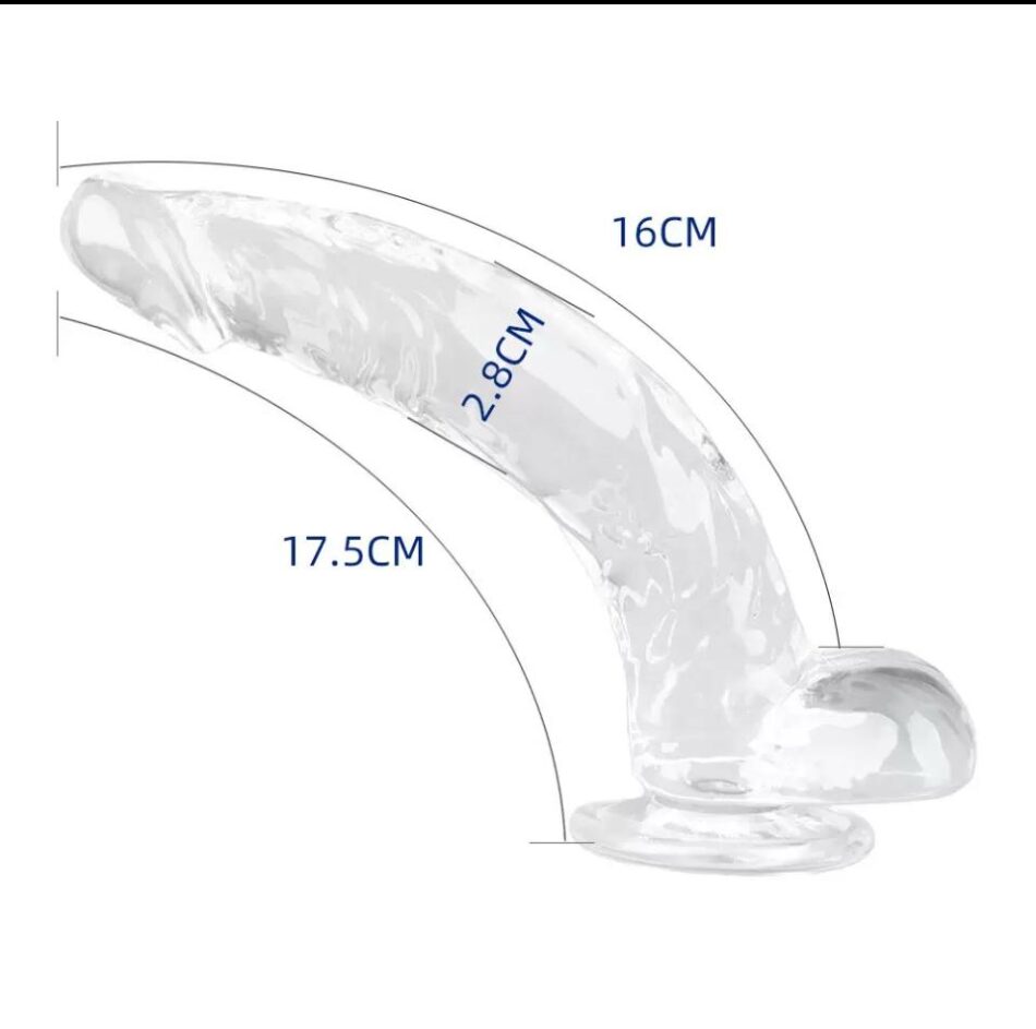 consolador ergonómico de tpe con ventosa multiusos