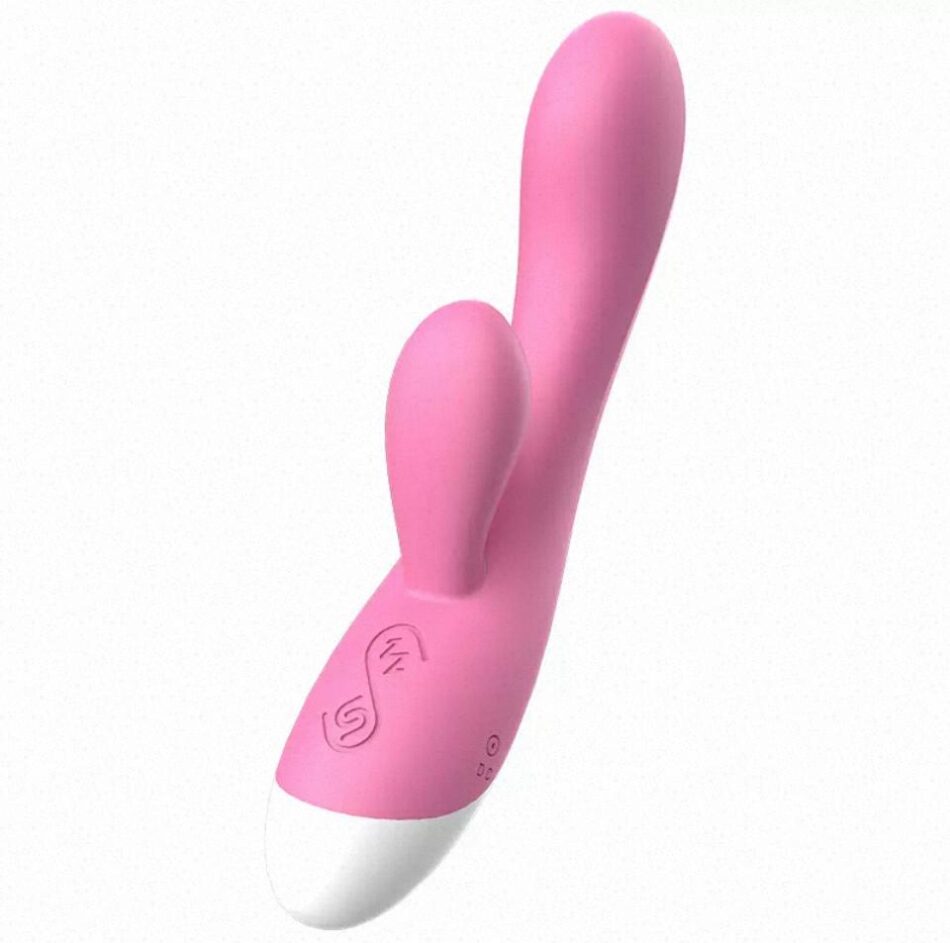 vibrador recargable de doble vibración (12 frecuencias)