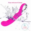 vibrador ergonómico recargable usb (10 frecuencias de vibración)