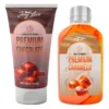 lubricante anal y vaginal 200ml choco+ aceite 130ml caramelo