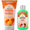 lubricante intimo naranja 200ml+aceite 130ml coco pack oferta