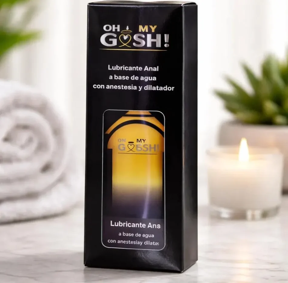 titan gel gold + lubricante anal ohmygosh
