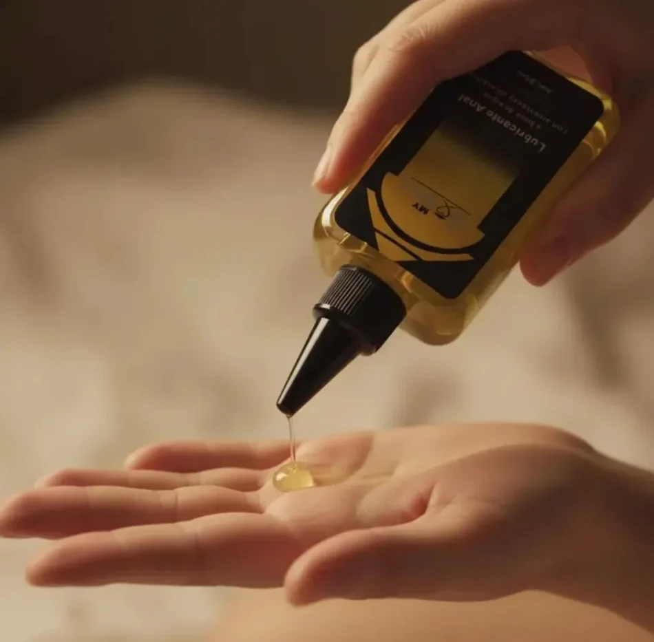 titan gel gold + lubricante anal ohmygosh