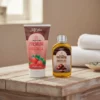 lubricante premium frutilla + aceite chocolate anal vaginal