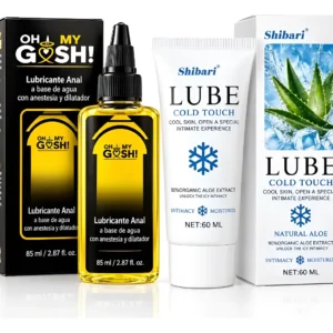 pack lubricante Íntimo anal + efecto frío ohmygosh